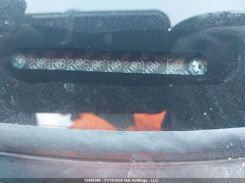 2015 Honda Civic Lx VIN: 2HGFB2E56FH028461 Lot: 12455365