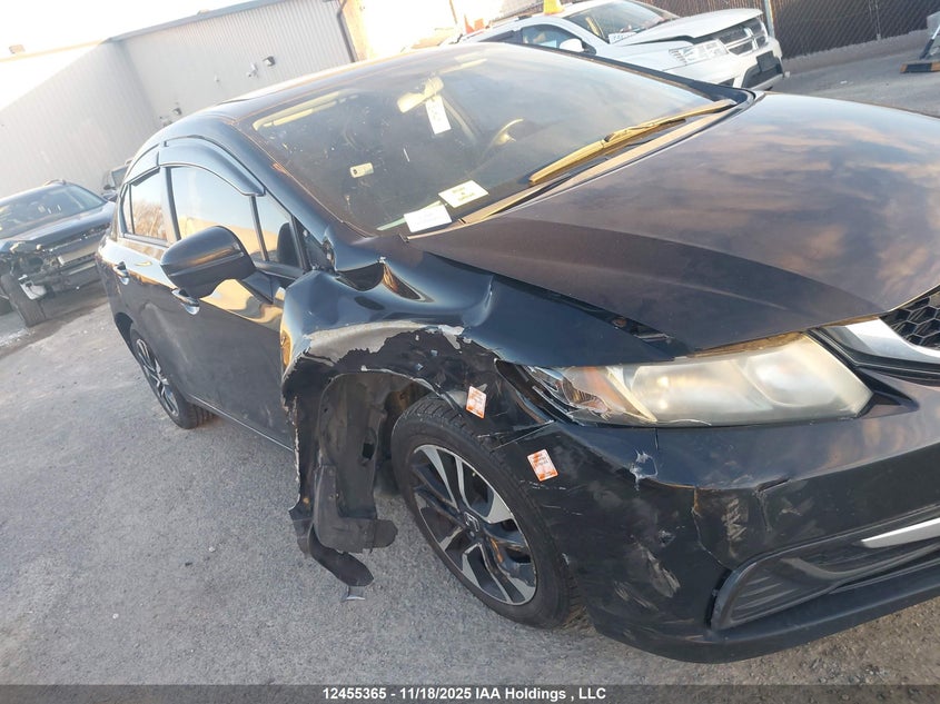 2015 Honda Civic Lx VIN: 2HGFB2E56FH028461 Lot: 12455365