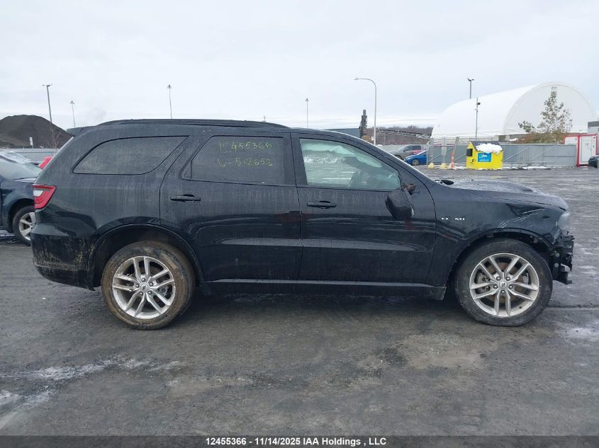 2025 Dodge Durango R/T VIN: 1C4SDJCT3SC512653 Lot: 12455366