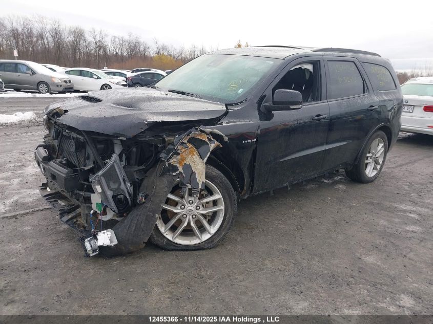 2025 Dodge Durango R/T VIN: 1C4SDJCT3SC512653 Lot: 12455366