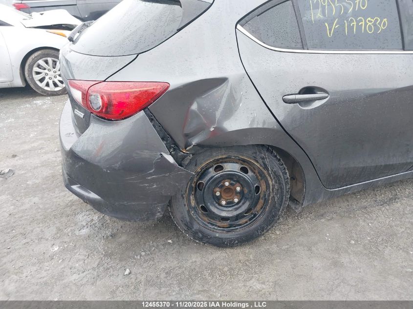 2018 Mazda 3 Touring VIN: JM1BN1L77J1177830 Lot: 12455370