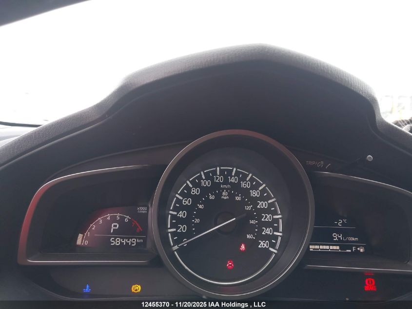 2018 Mazda 3 Touring VIN: JM1BN1L77J1177830 Lot: 12455370