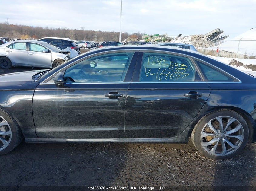 2012 Audi A6 Prestige VIN: WAUJGCFC8CN169657 Lot: 12455378