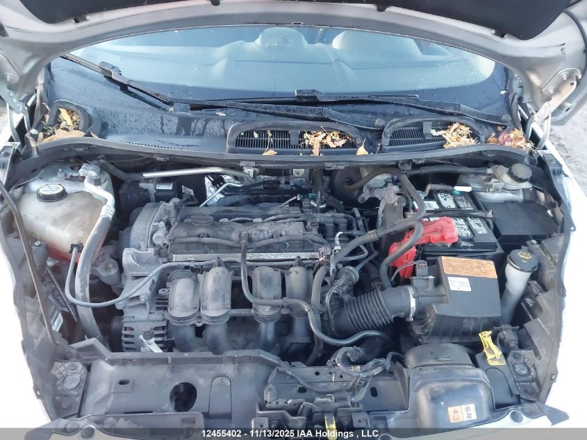 2012 Ford Fiesta Sel VIN: 3FADP4CJ0CM206791 Lot: 12455402