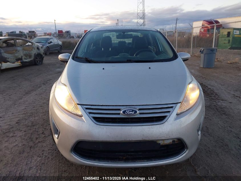 2012 Ford Fiesta Sel VIN: 3FADP4CJ0CM206791 Lot: 12455402