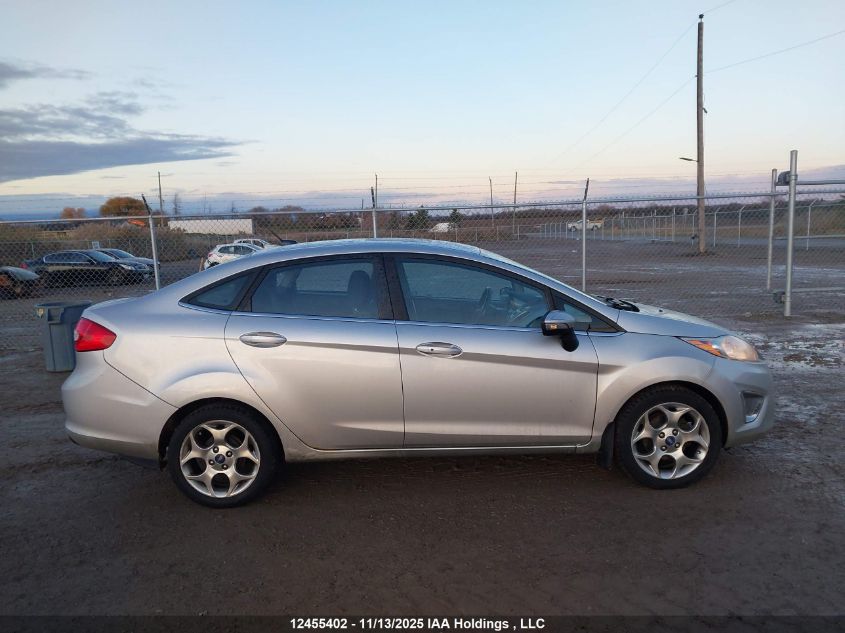 2012 Ford Fiesta Sel VIN: 3FADP4CJ0CM206791 Lot: 12455402