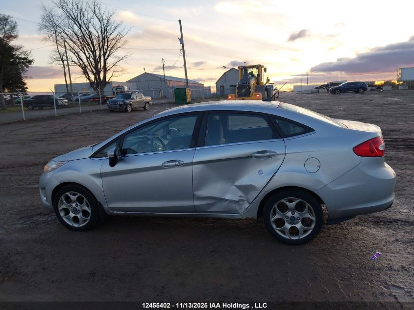 2012 Ford Fiesta Sel VIN: 3FADP4CJ0CM206791 Lot: 12455402