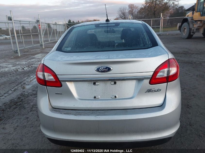 2012 Ford Fiesta Sel VIN: 3FADP4CJ0CM206791 Lot: 12455402