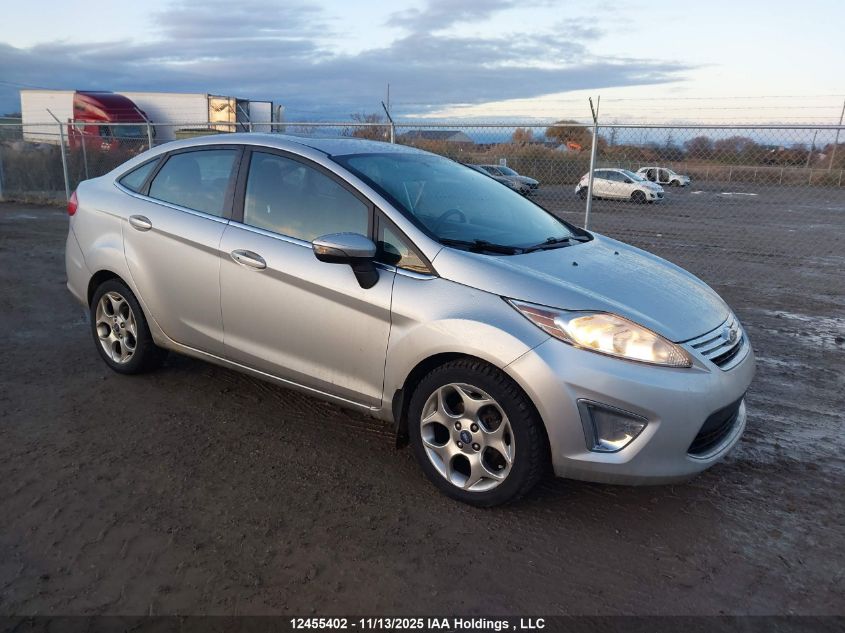 2012 Ford Fiesta Sel VIN: 3FADP4CJ0CM206791 Lot: 12455402