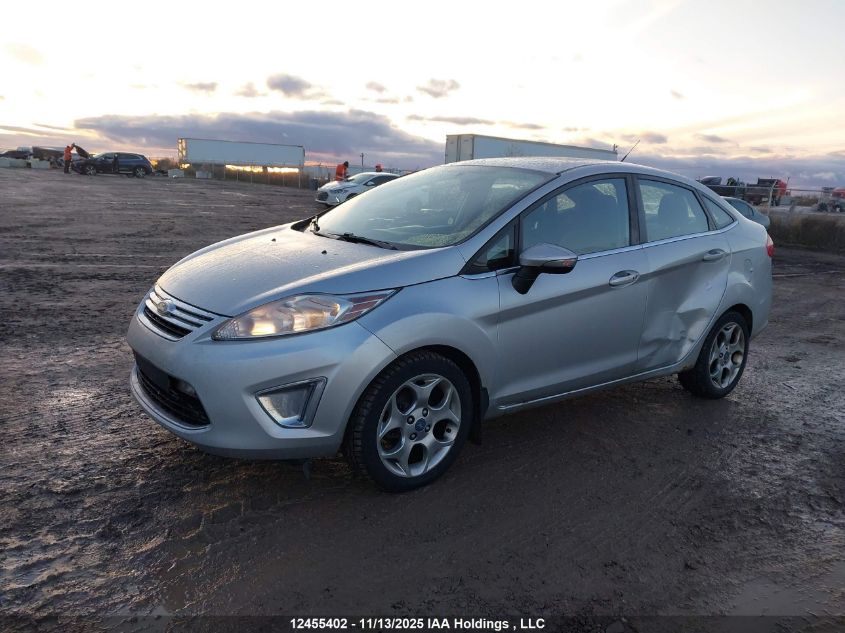 2012 Ford Fiesta Sel VIN: 3FADP4CJ0CM206791 Lot: 12455402