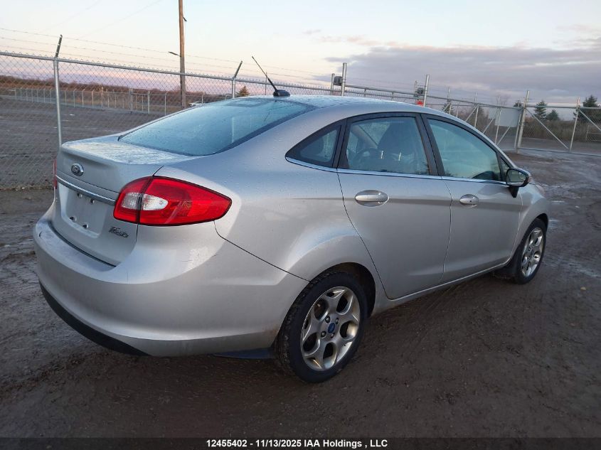 2012 Ford Fiesta Sel VIN: 3FADP4CJ0CM206791 Lot: 12455402