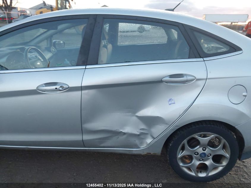 2012 Ford Fiesta Sel VIN: 3FADP4CJ0CM206791 Lot: 12455402