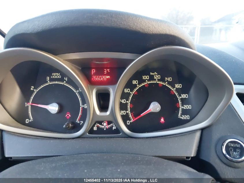 2012 Ford Fiesta Sel VIN: 3FADP4CJ0CM206791 Lot: 12455402