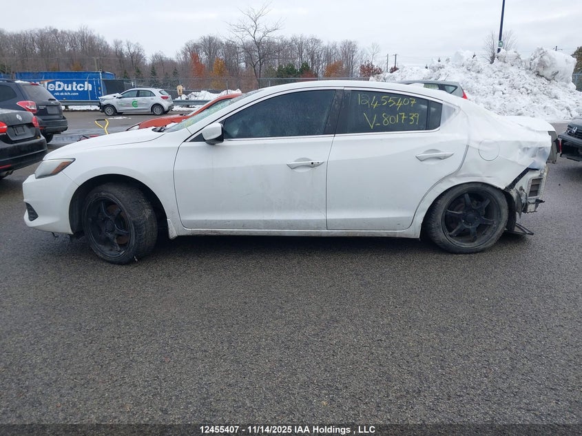 2016 Acura Ilx Premium Package/Tech Package VIN: 19UDE2F73GA801739 Lot: 12455407