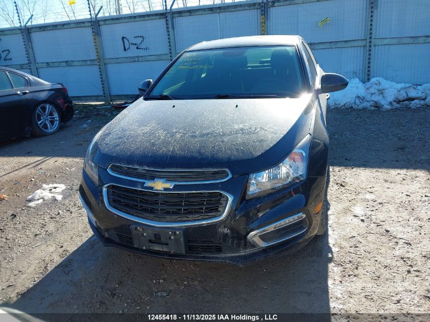 2015 Chevrolet Cruze Lt VIN: 1G1PC5SB0F7257525 Lot: 12455418