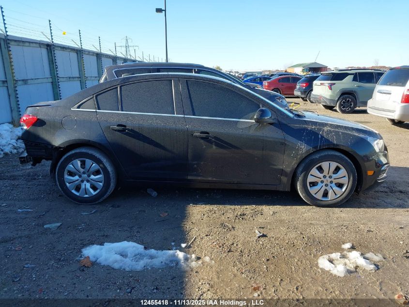 2015 Chevrolet Cruze Lt VIN: 1G1PC5SB0F7257525 Lot: 12455418