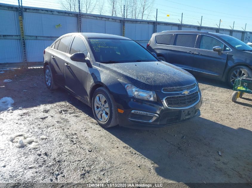 2015 Chevrolet Cruze Lt VIN: 1G1PC5SB0F7257525 Lot: 12455418