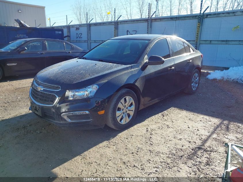 2015 Chevrolet Cruze Lt VIN: 1G1PC5SB0F7257525 Lot: 12455418