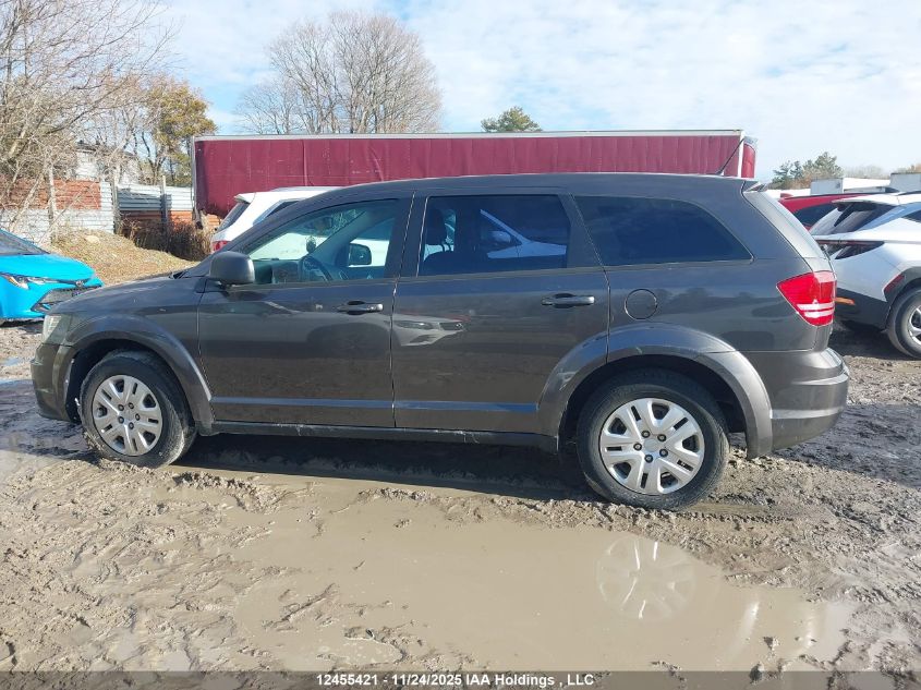 2016 Dodge Journey Se VIN: 3C4PDCABXGT225110 Lot: 12455421