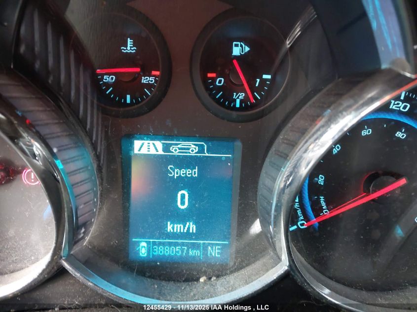 2014 Chevrolet Cruze VIN: 1G1PF5SB6E7389839 Lot: 12455429