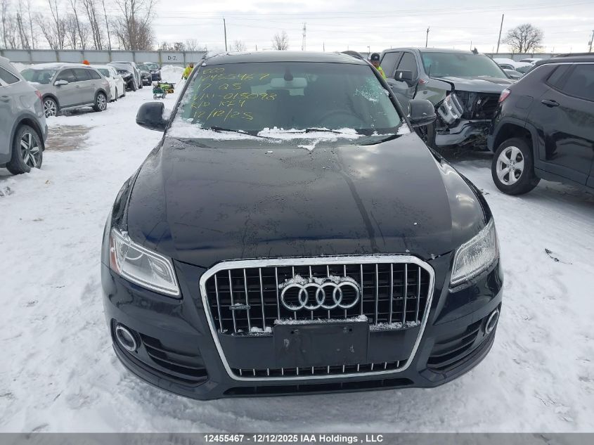 2017 Audi Q5 2.0T Komfort VIN: WA1C2AFP4HA015098 Lot: 12455467
