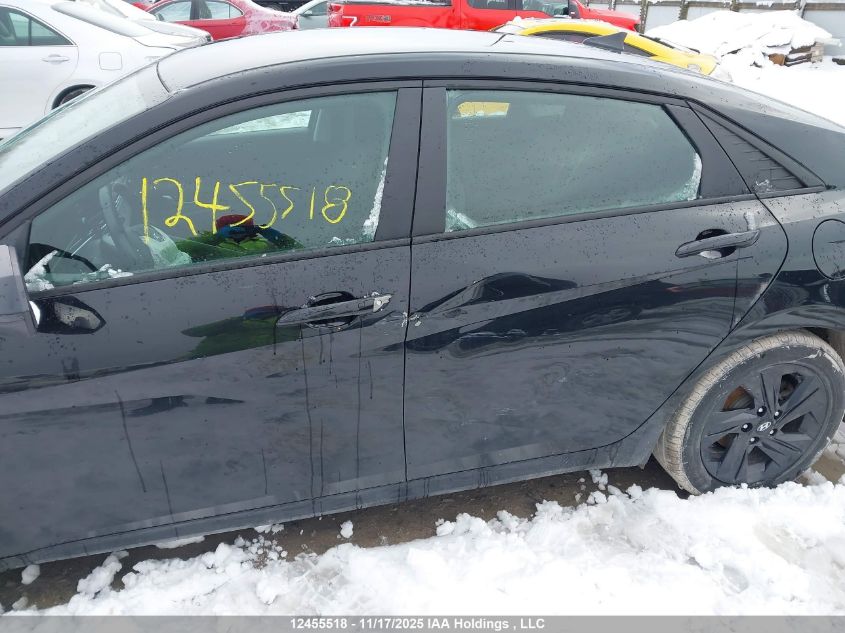 2022 Hyundai Elantra Sel VIN: KMHLM4AG7NU353996 Lot: 12455518