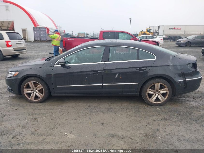 2013 Volkswagen Cc Sport VIN: WVWAN7AN4DE526990 Lot: 12455527