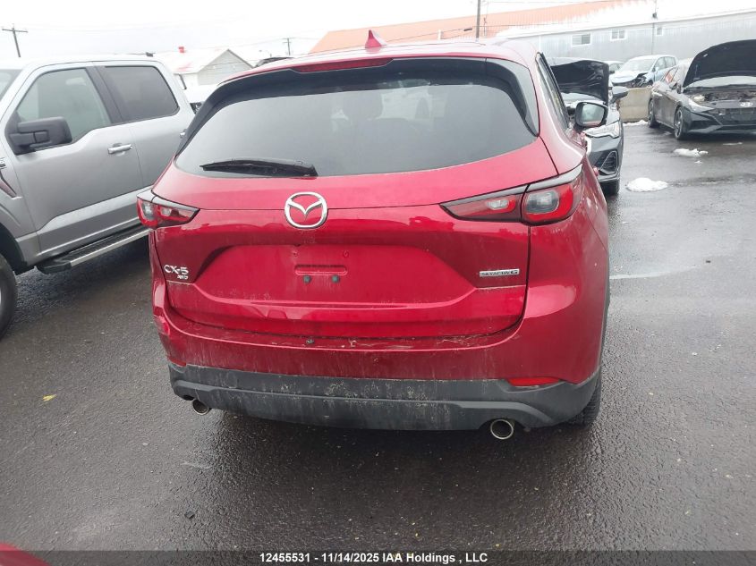 2024 Mazda Cx-5 Gx W/O Cd VIN: JM3KFBBL5R0435210 Lot: 12455531