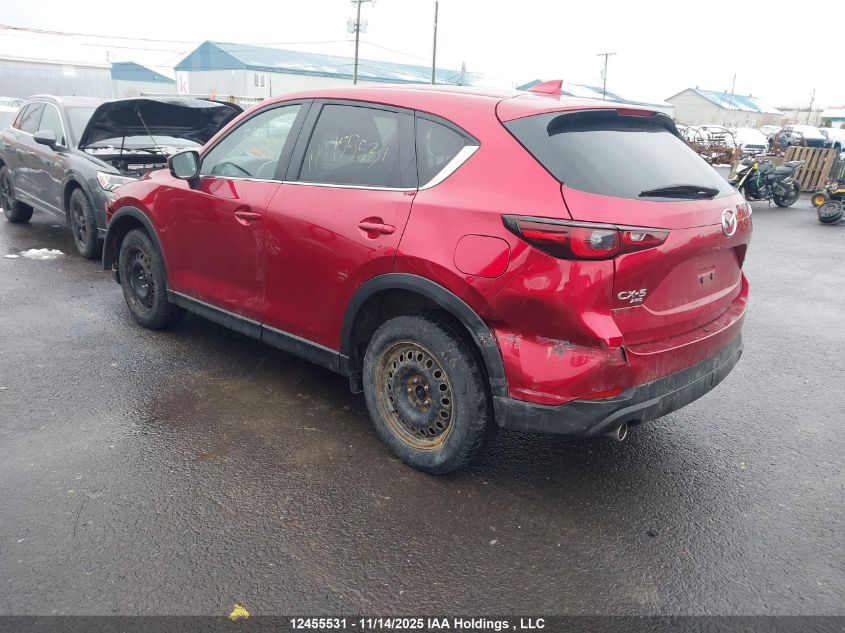 2024 Mazda Cx-5 Gx W/O Cd VIN: JM3KFBBL5R0435210 Lot: 12455531
