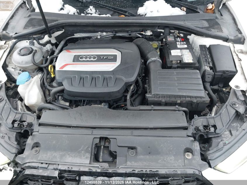 2018 Audi S3 Premium Plus VIN: WAUB1GFF1J1014279 Lot: 12455539