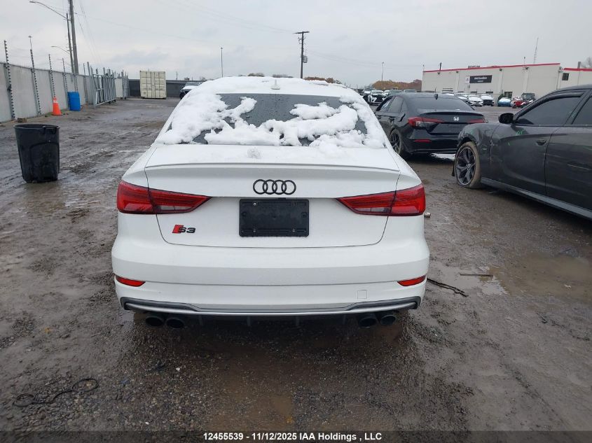 2018 Audi S3 Premium Plus VIN: WAUB1GFF1J1014279 Lot: 12455539