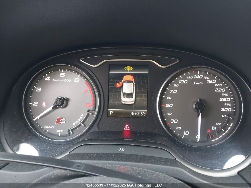 2018 Audi S3 Premium Plus VIN: WAUB1GFF1J1014279 Lot: 12455539