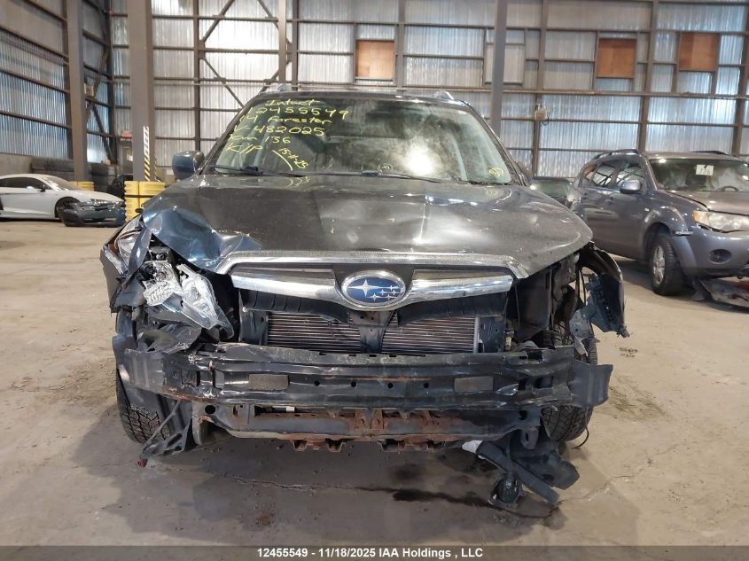 2014 Subaru Forester VIN: JF2SJHDC8EH482025 Lot: 12455549