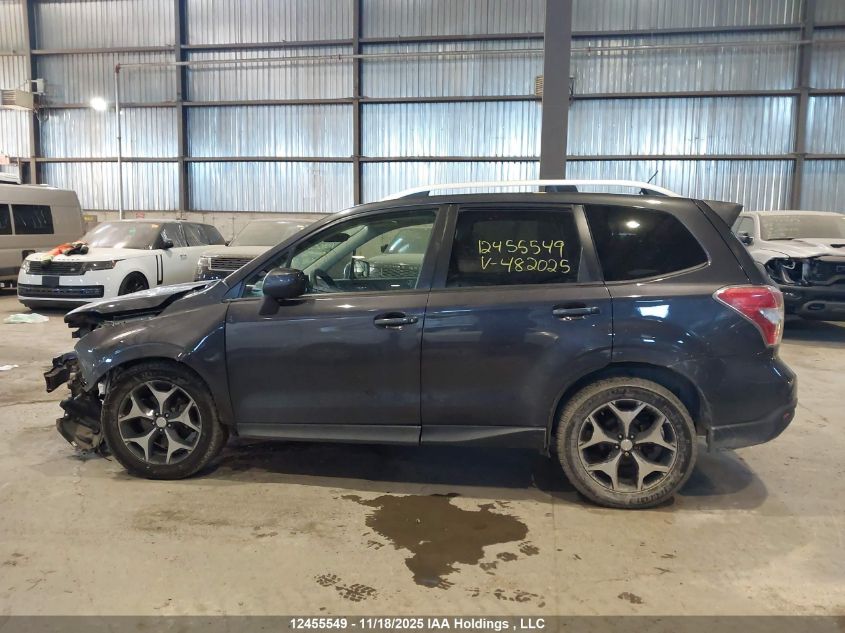 2014 Subaru Forester VIN: JF2SJHDC8EH482025 Lot: 12455549