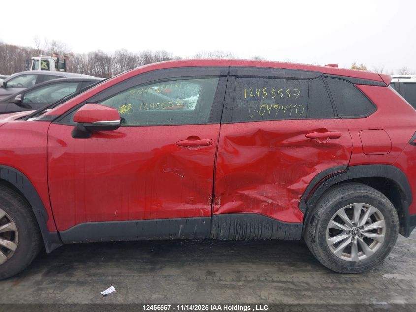 2023 Toyota Corolla Cross Le VIN: 7MUCAAAG6PV049440 Lot: 12455557
