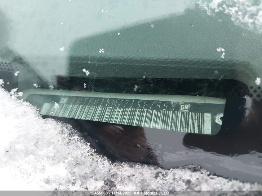 2007 GMC Sierra 1500 VIN: 2GTEK13M771527553 Lot: 12455558