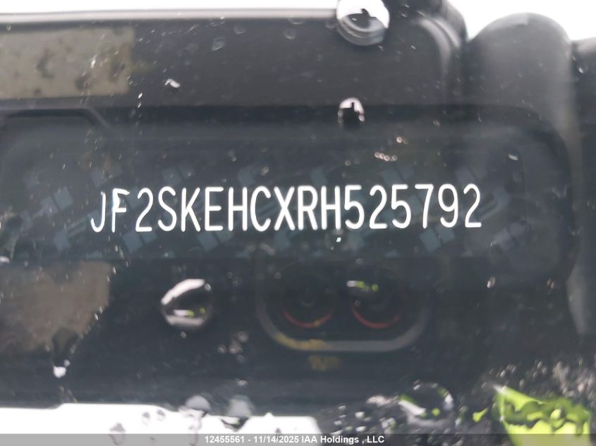 2024 Subaru Forester Sport/Wilderness VIN: JF2SKEHCXRH525792 Lot: 12455561