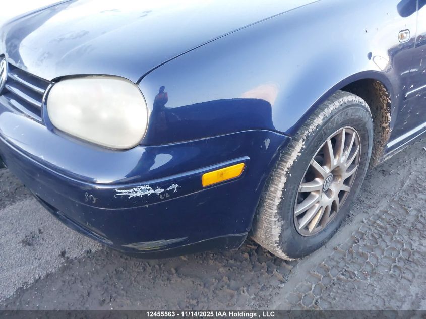 2005 Volkswagen Golf Gls VIN: 9BWGL21JX54003941 Lot: 12455563