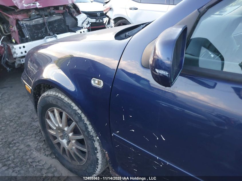 2005 Volkswagen Golf Gls VIN: 9BWGL21JX54003941 Lot: 12455563