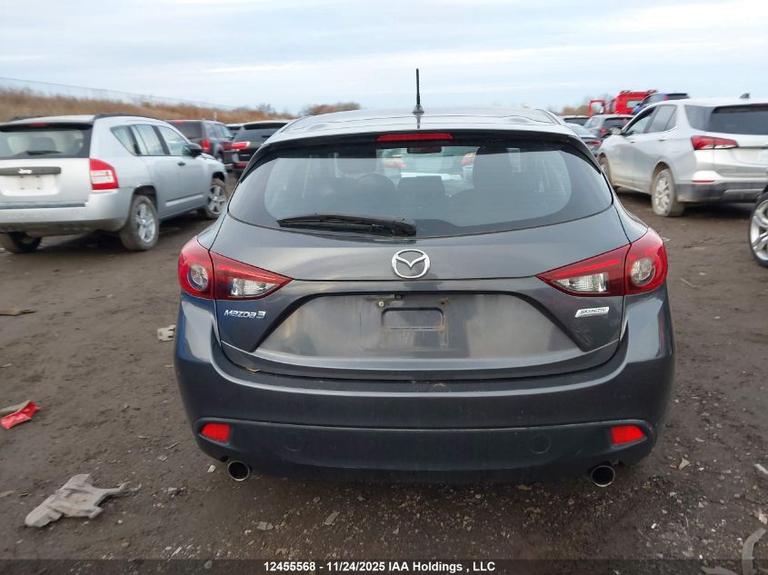 2014 Mazda 3 Touring VIN: JM1BM1L73E1105547 Lot: 12455568