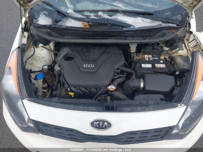 2013 Kia Rio Ex/Lx/Lx+/Sx VIN: KNADM5A32D6770311 Lot: 12455587