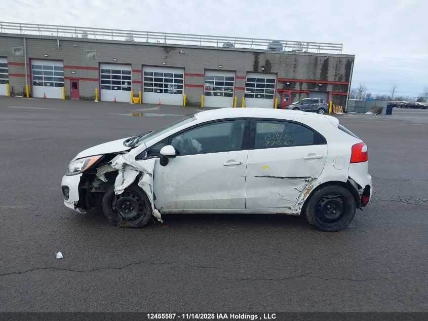 2013 Kia Rio Ex/Lx/Lx+/Sx VIN: KNADM5A32D6770311 Lot: 12455587