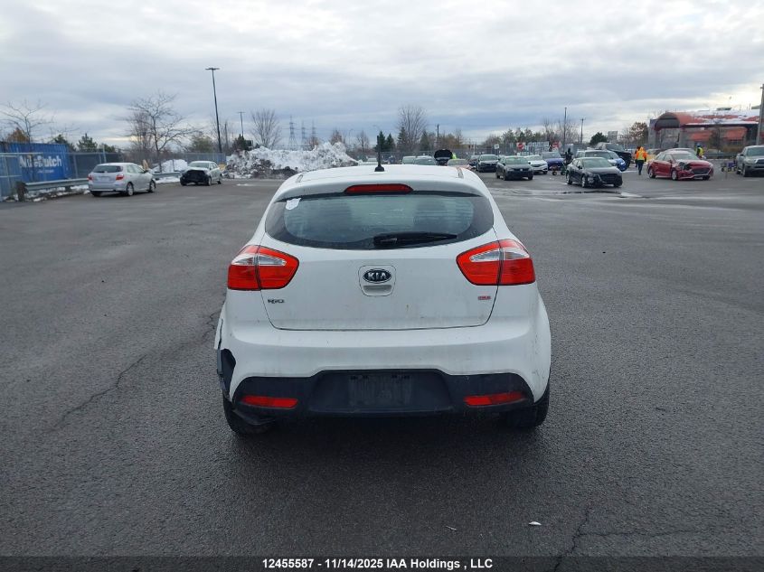 2013 Kia Rio Ex/Lx/Lx+/Sx VIN: KNADM5A32D6770311 Lot: 12455587