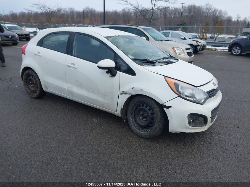 KNADM5A32D6770311 2013 KIA RIO photo no. 2