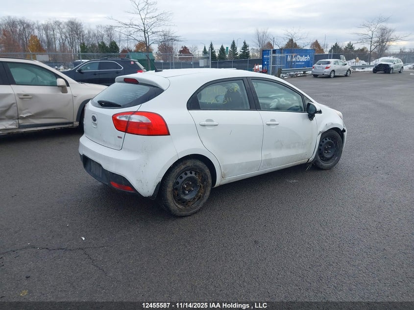 KNADM5A32D6770311 2013 KIA RIO photo no. 4