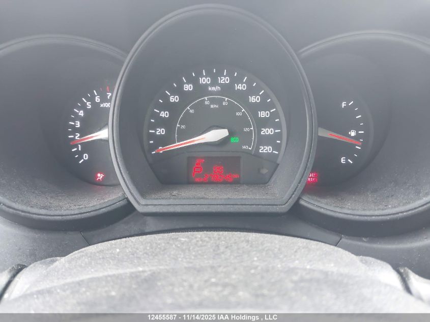 2013 Kia Rio Ex/Lx/Lx+/Sx VIN: KNADM5A32D6770311 Lot: 12455587