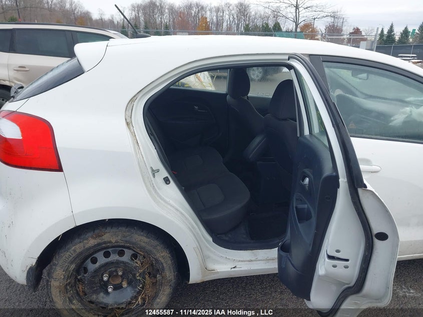 2013 Kia Rio Ex/Lx/Lx+/Sx VIN: KNADM5A32D6770311 Lot: 12455587