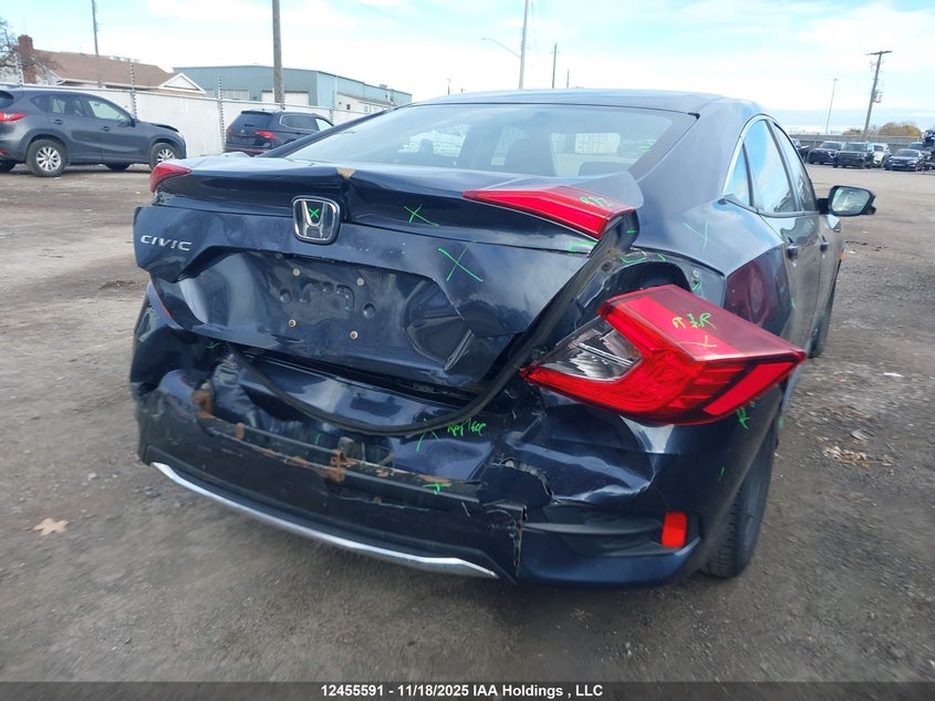 2019 Honda Civic VIN: 2HGFC2F77KH032042 Lot: 12455591