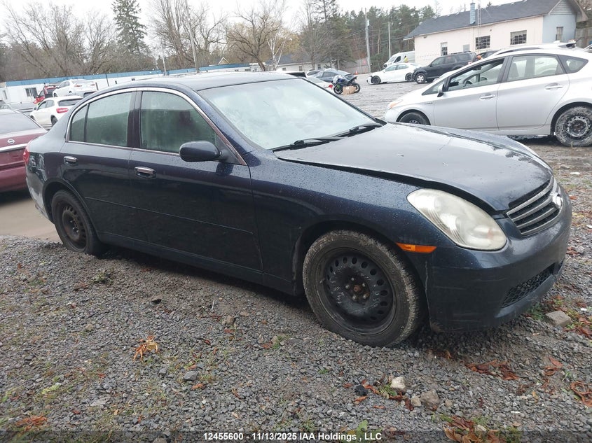 2006 Infiniti G35 VIN: JNKCV51F56M606943 Lot: 12455600