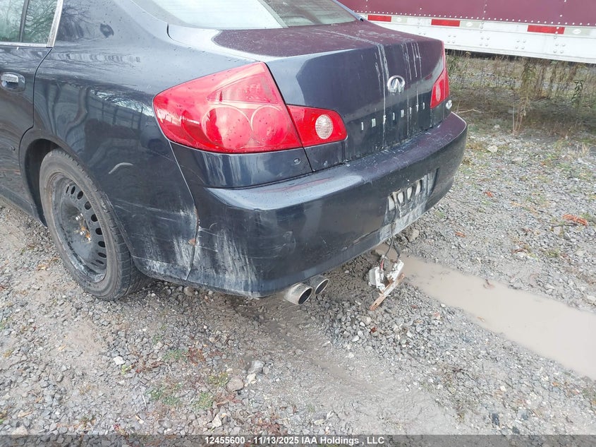 2006 Infiniti G35 VIN: JNKCV51F56M606943 Lot: 12455600